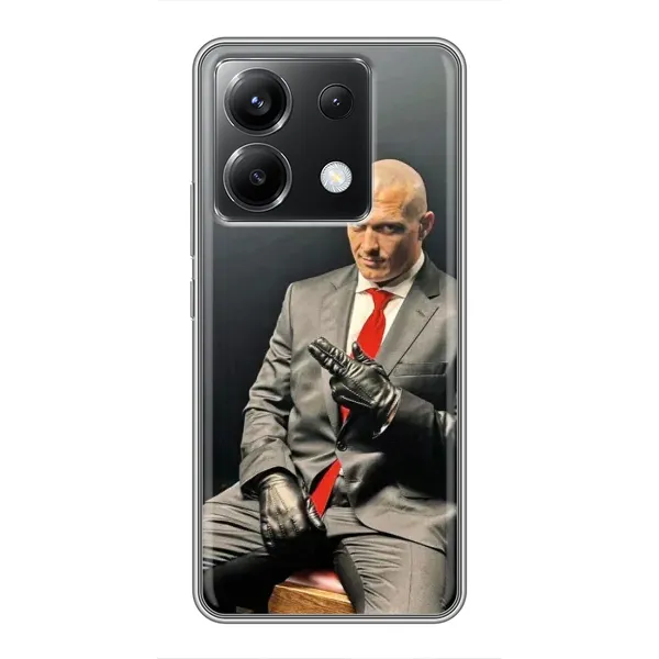 Чохол з принтом «Усик Hitman» для Xiaomi POCO X6 5G