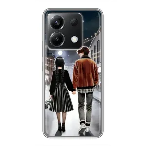 Чохол з дизайном Венздей 2 на Xiaomi POCO X6 5G (Венздей та Тайлер)