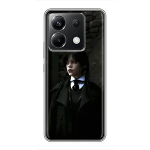 Чохол з дизайном Венздей 2 на Xiaomi POCO X6 5G (Темний стиль Венздей)