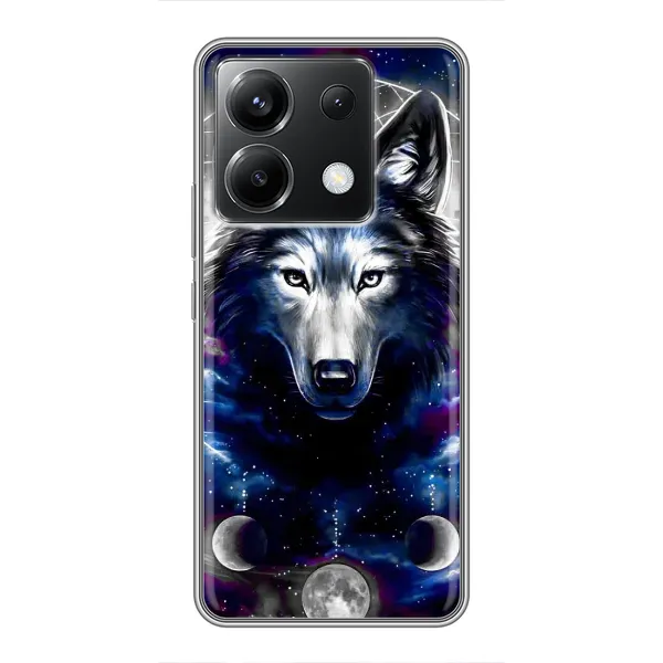 Чохол з принтом «Вовк» для Xiaomi POCO X6 5G