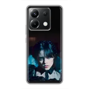 Чохли Венсдей на Xiaomi POCO X6 5G Уенсдей (AlphaPrint) (погляд Венздей)