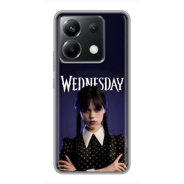 Чехол с принтом «Wednesday» для Xiaomi POCO X6 5G