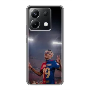 Чохол з футболістом Ламін Ямаль Xiaomi POCO X6 5G (Ямаль на стадіоні)
