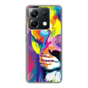 Чохол з картинкою ЛЕВ для Xiaomi POCO X6 5G (VPrint) (Яскравий Лев)