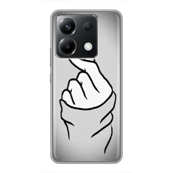 Чохол з принтом «Значок Love» для Xiaomi POCO X6 5G