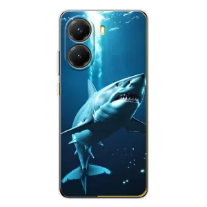 Чехол с принтом «Акула под водой» для Xiaomi POCO X7 Pro
