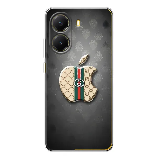 Чехол с принтом «Apple gucci» для Xiaomi POCO X7 Pro
