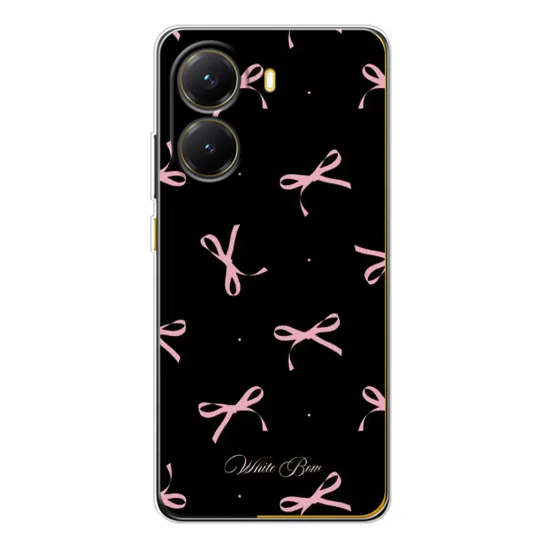 Чехол с принтом «Банты на черном» для Xiaomi POCO X7 Pro Чехол с принтом «Банты на черном» для Xiaomi POCO X7 Pro
