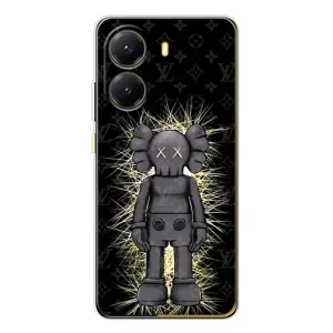Чехлы для Xiaomi POCO X7 Pro - Bearbrick Louis Vuitton (PREMIUMPrint) (Bearbrick LV)