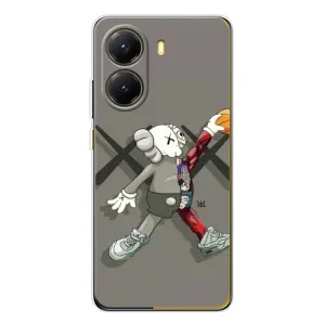 Чехлы для Xiaomi POCO X7 Pro - Bearbrick Louis Vuitton (PREMIUMPrint) (Беарбрик Джордан)