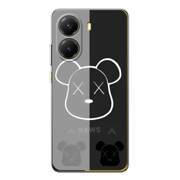Чехол с принтом «БеарБрик глаза» для Xiaomi POCO X7 Pro