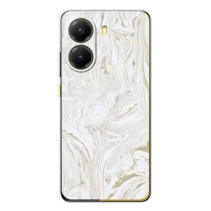 Мраморний чехол на Xiaomi POCO X7 Pro (VPrint) (Білий мрамор)