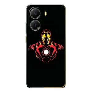 Чохли з героями Марвел Xiaomi POCO X7 Pro (VPrint) (Залізна людина)