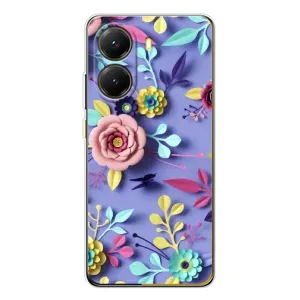 Чохли з квітами для Xiaomi POCO X7 Pro (VPrint) (Дизайн квітів)