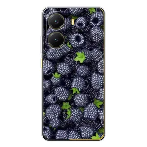 Чехлы с Фруктами для Xiaomi POCO X7 Pro (VPrint) (Ежевика)