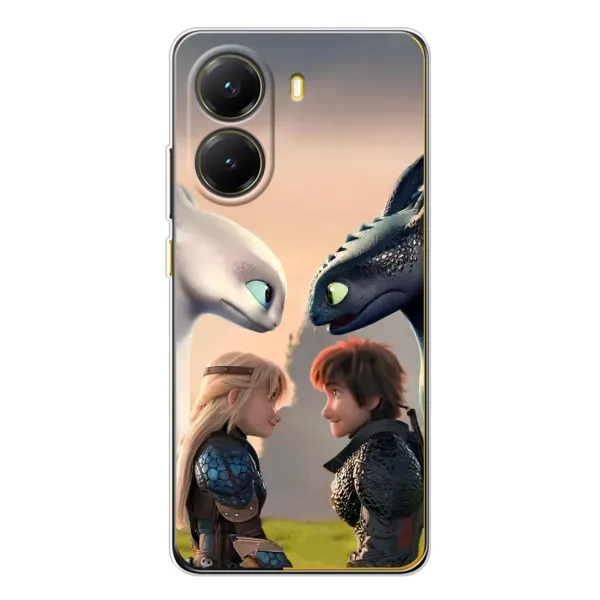 Чехол с принтом «Иккинг и Астрид» для Xiaomi POCO X7 Pro Чехол с принтом «Иккинг и Астрид» для Xiaomi POCO X7 Pro