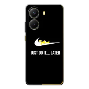 Чехол с Симпсонами для Xiaomi POCO X7 Pro (VPrint) (Гомер Later)