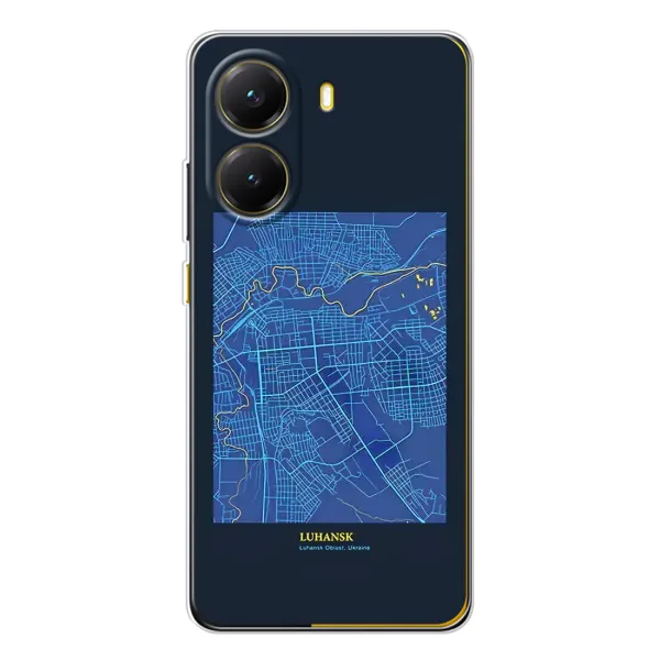 Чехол с принтом «Гуганск» для Xiaomi POCO X7 Pro