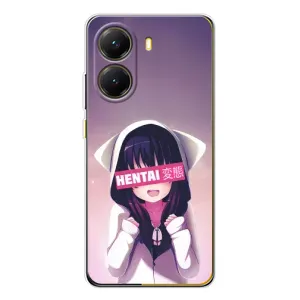 Чехлы Персонажи Аниме Наруто для Xiaomi POCO X7 Pro (AlphaPrint) (Hentai chan)