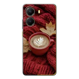 Чехол с уникальным дизайном «Осень с кофе» для Xiaomi POCO X7 Pro (Кофе на пледе)