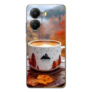 Чехол с уникальным дизайном «Осень с кофе» для Xiaomi POCO X7 Pro (Кофе на природе)