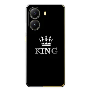 Чехол с Короной Поко Х7 Про - (AlphaPrint) (KING)