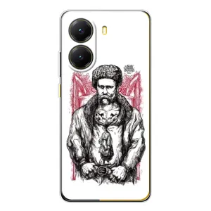 Чехлы для Xiaomi POCO X7 Pro с принтом Тараса Шевченко (AlphaPrint) (Козак Шевченко)