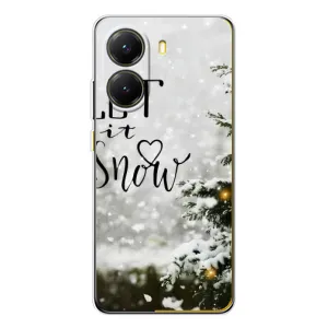 Новорічні, Святкові Чохли для Xiaomi POCO X7 Pro - 2024 год (Let it snow)