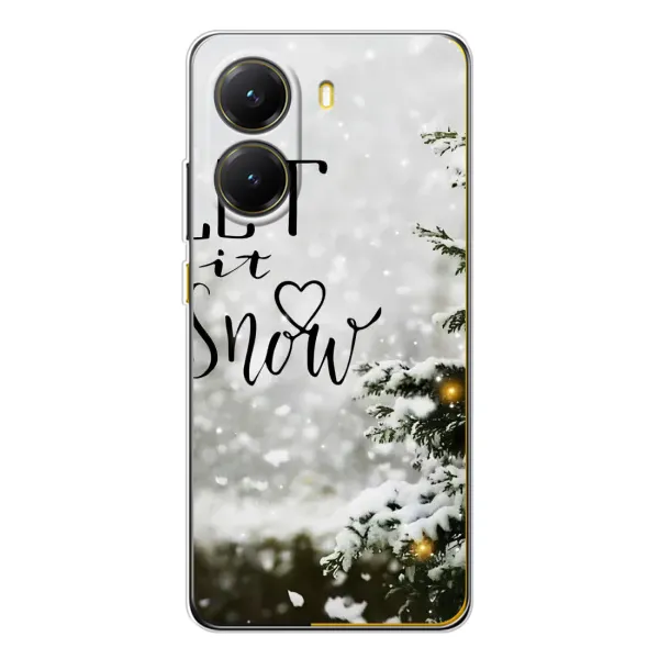 Чехол с принтом «Let it snow» для Xiaomi POCO X7 Pro Чехол с принтом «Let it snow» для Xiaomi POCO X7 Pro