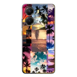 Силиконовый чехол с КАРТИНКАМИ лето для Xiaomi POCO X7 Pro (AlphaPrint) (Летний отпуск)