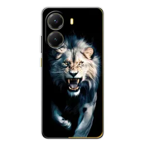Чехол с принтом «Лев в темноте» для Xiaomi POCO X7 Pro