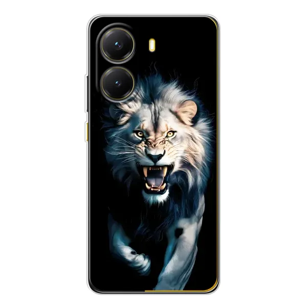 Чехол с принтом «Лев в темноте» для Xiaomi POCO X7 Pro