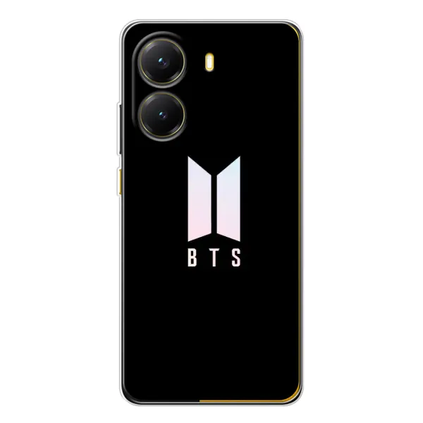 Чохол з принтом «Лого BTS» для Xiaomi POCO X7 Pro