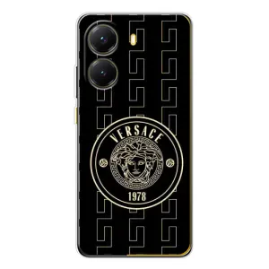 Чехлы VERSACE для Поко Х7 Про (PREMIUMPrint) (Лого Версаче)