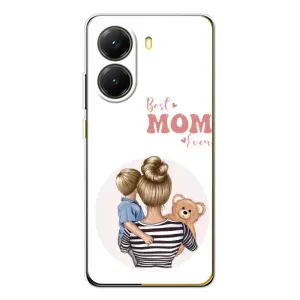 Чехлы для мамы на Xiaomi POCO X7 Pro (Мама и сын)