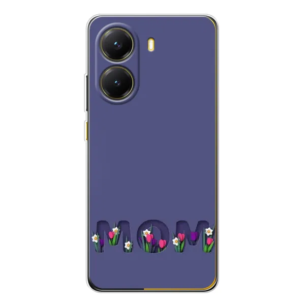 Чехол с принтом «Мама в цветах» для Xiaomi POCO X7 Pro