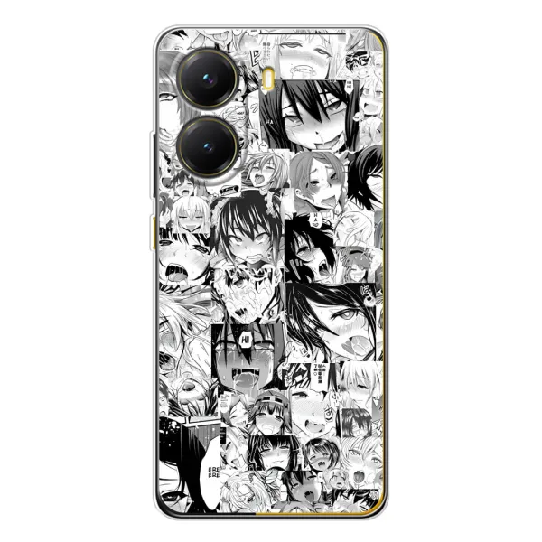 Чохол з принтом «Ahegao manga» для Xiaomi POCO X7 Pro