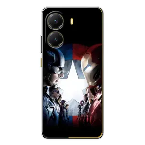 Чохли з героями Марвел Xiaomi POCO X7 Pro (VPrint) (Марвел стайл)
