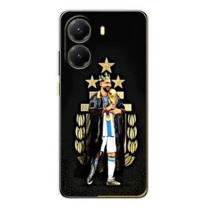 Чохли для Xiaomi POCO X7 Pro (Leo чемпіон) (AlphaPrint) (Мессі Король)