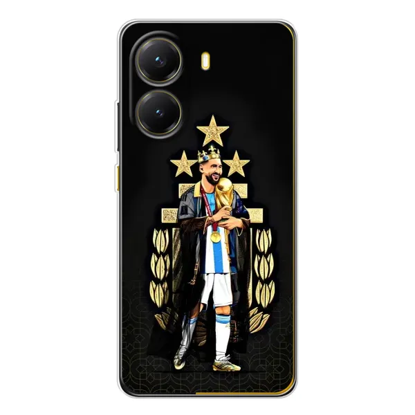 Чохол з принтом «Мессі Король» для Xiaomi POCO X7 Pro
