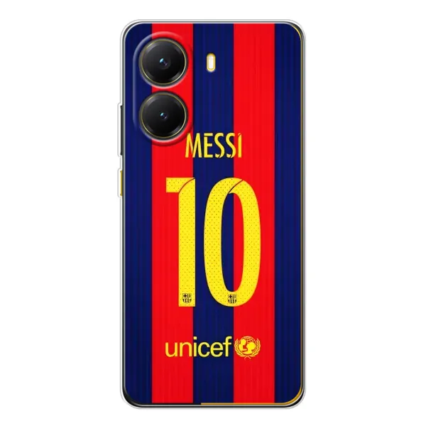 Чохол з принтом «Messi Barca 10» для Xiaomi POCO X7 Pro
