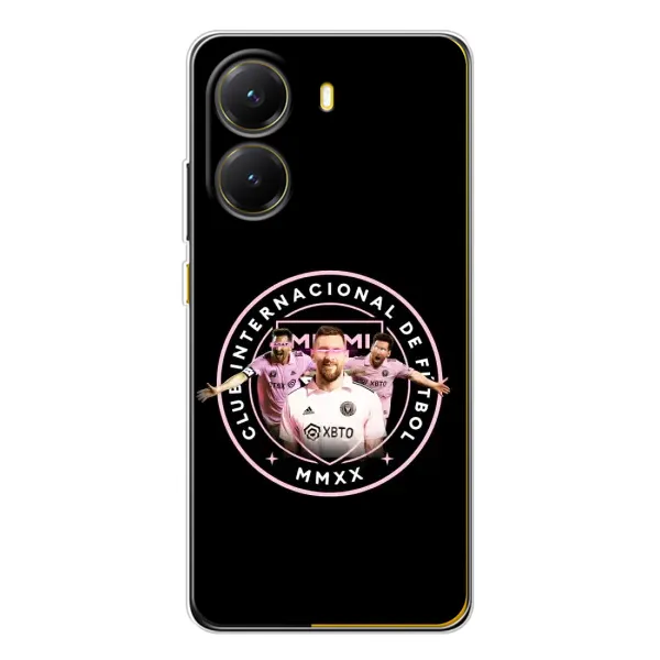 Чохол з принтом «Мессі в лого» для Xiaomi POCO X7 Pro Чохол з принтом «Мессі в лого» для Xiaomi POCO X7 Pro