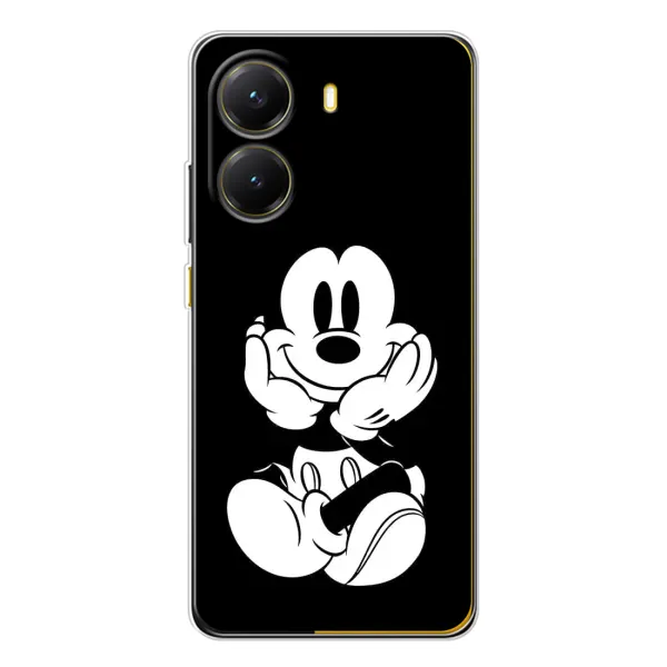 Чохол з принтом «Маус на чорному» для Xiaomi POCO X7 Pro