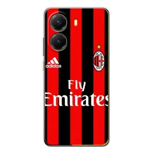 Чехлы для Xiaomi POCO X7 Pro (VPrint) - Футбольные клубы (Milan)