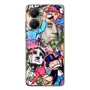 Чехлы с крутыми принтами для Xiaomi POCO X7 Pro - (PREMIUMPrint) (Monopoly man)