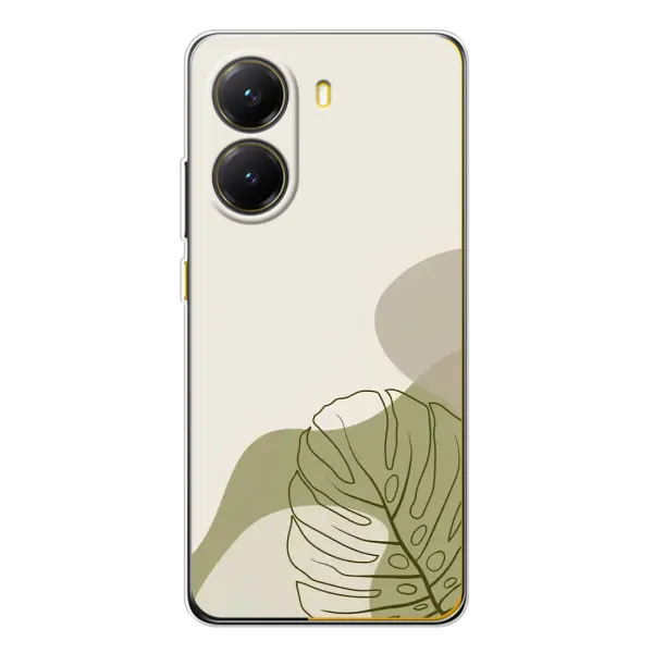 Чехол с принтом «Зеленая монстера дизайн» для Xiaomi POCO X7 Pro Чехол с принтом «Зеленая монстера дизайн» для Xiaomi POCO X7 Pro