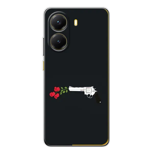 Чехол с принтом «Неожиданные цветы» для Xiaomi POCO X7 Pro