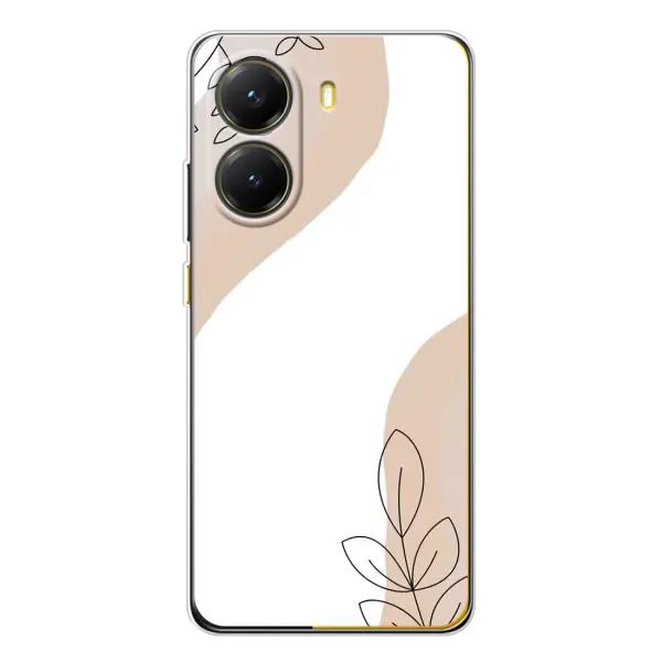 Чехол с принтом «Нюдовая веточка абстракция» для Xiaomi POCO X7 Pro Чехол с принтом «Нюдовая веточка абстракция» для Xiaomi POCO X7 Pro