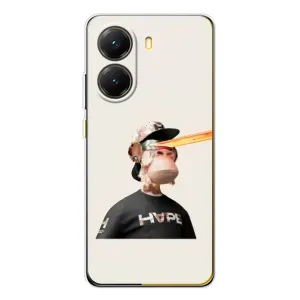 Чохли з Мавпами NFT для Xiaomi POCO X7 Pro (AlphaPrint) (мавпа NFT в окулярах)
