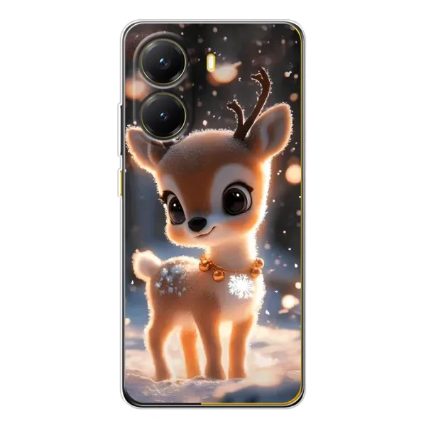 Чохол з принтом «Оленятко» для Xiaomi POCO X7 Pro Чохол з принтом «Оленятко» для Xiaomi POCO X7 Pro